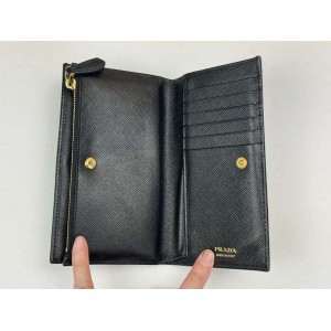 PRADA 1ML009 LARGE SAFFIANO LEATHER WALLET