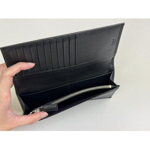 PRADA 2M0836 MEN'S SAFFIANO LEATHER BIFOLD LONG VERTICAL WALLET [NEW]