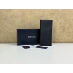 PRADA 2M0836 MEN'S SAFFIANO LEATHER BIFOLD LONG VERTICAL WALLET [NEW]