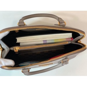 PRADA BL836C SAFFIANO LUXE LEATHER TOTE BAG [NEW] 