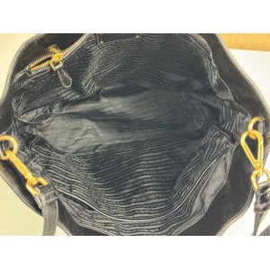 PRADA BN1713 VITELLO DAINO LEATHER 2 WAY HAND BAG