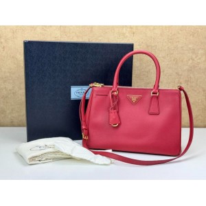 PRADA BN1801 SAFFIANO LUX MEDIUM DOUBLE ZIP