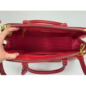 PRADA BN1801 SAFFIANO LUX MEDIUM DOUBLE ZIP