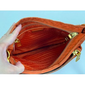 PRADA BT0693 TESSUTO NYLON MESSENGER CROSSBODY BAG