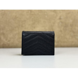 YSL 530841 SMALL WALLET IN GRAIN LEATHER [NEW]
