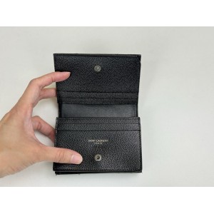 YSL 530841 SMALL WALLET IN GRAIN LEATHER [NEW]