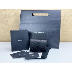 YSL 530841 SMALL WALLET IN GRAIN LEATHER [NEW]